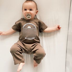 Boho Baby Boy Romper